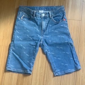 Blue jeans shorts